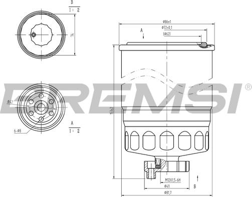 Bremsi FE0047 - Filtre à carburant cwaw.fr