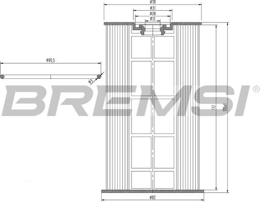 Bremsi FE0154 - Filtre à carburant cwaw.fr