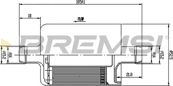 Bremsi FE0324 - Filtre à carburant cwaw.fr