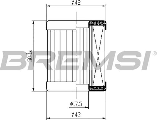 Bremsi FE0325 - Filtre à carburant cwaw.fr