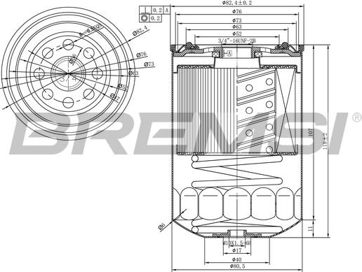 Bremsi FE1490 - Filtre à carburant cwaw.fr