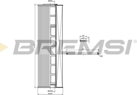 Bremsi FL1735 - Filtre à huile cwaw.fr