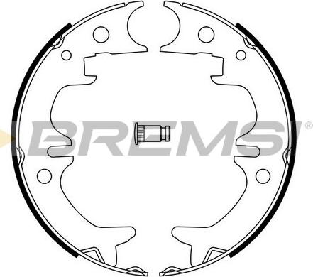 Bremsi GF0968 - Jeu de mâchoires de frein, frein de stationnement cwaw.fr