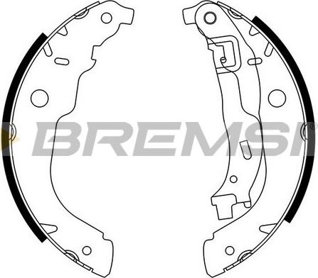 Bremsi GF0389 - Jeu de mâchoires de frein cwaw.fr