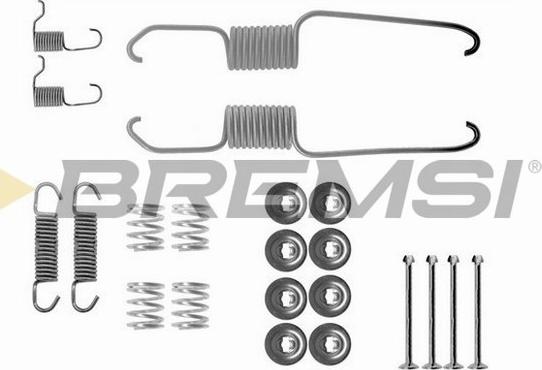 Bremsi SK0685 - Kit d'accessoires, mâchoire de frein cwaw.fr