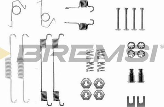 Bremsi SK0626 - Kit d'accessoires, mâchoire de frein cwaw.fr