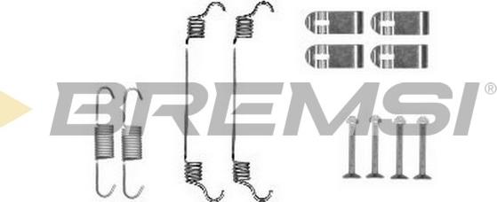 Bremsi SK0019 - Kit d'accessoires, mâchoire de frein cwaw.fr