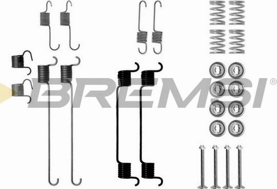 Bremsi SK0802 - Kit d'accessoires, mâchoire de frein cwaw.fr