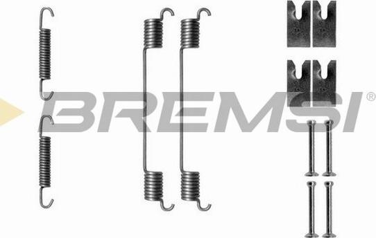 Bremsi SK0814 - Kit d'accessoires, mâchoire de frein cwaw.fr