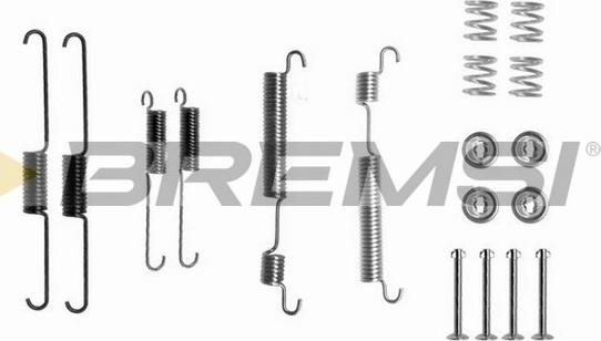 Bremsi SK0824 - Kit d'accessoires, mâchoire de frein cwaw.fr