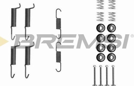 Bremsi SK0821 - Kit d'accessoires, mâchoire de frein cwaw.fr