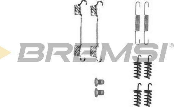 Bremsi SK0874 - Kit d'accessoires, mâchoire de frein cwaw.fr