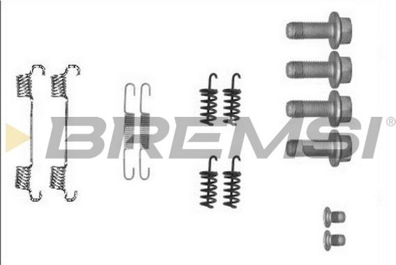 Bremsi SK0878 - Kit d'accessoires, mâchoire de frein cwaw.fr