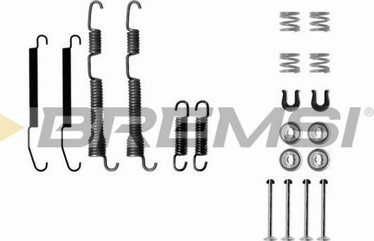 Bremsi SK0761 - Kit d'accessoires, mâchoire de frein cwaw.fr