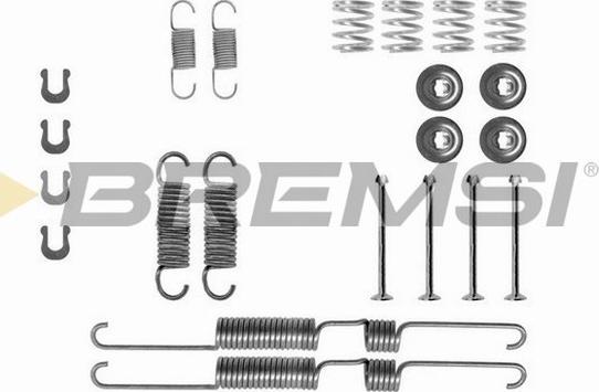 Bremsi SK0738 - Kit d'accessoires, mâchoire de frein cwaw.fr