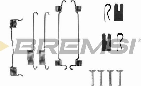 Bremsi SK0772 - Kit d'accessoires, mâchoire de frein cwaw.fr