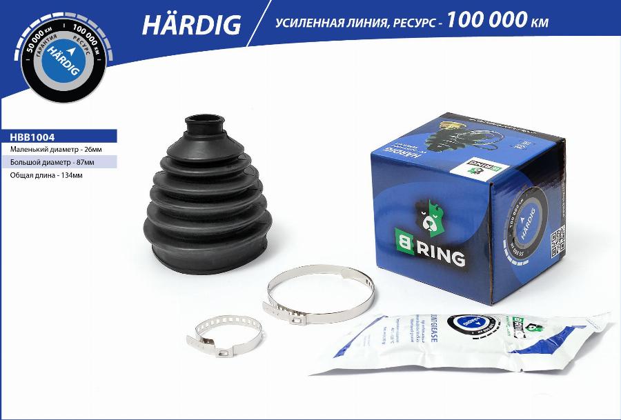 B-RING HBB1004 - Joint-soufflet, arbre de commande cwaw.fr