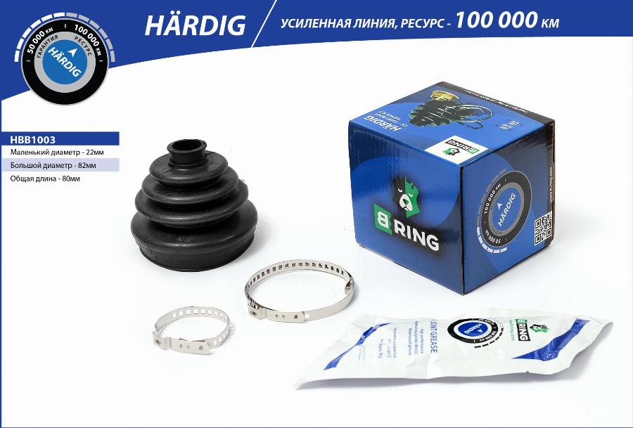 B-RING HBB1003 - Joint-soufflet, arbre de commande cwaw.fr