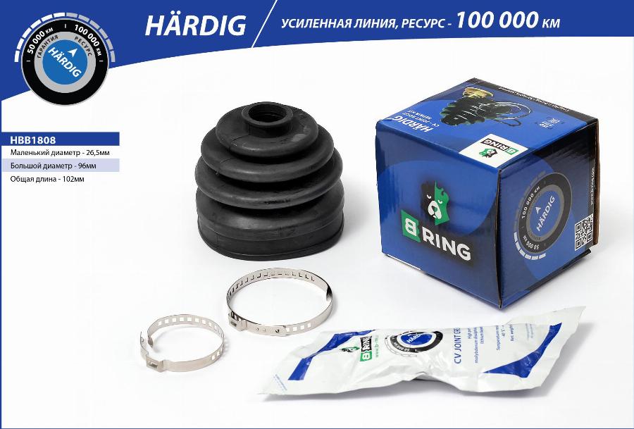 B-RING HBB1808 - Joint-soufflet, arbre de commande cwaw.fr