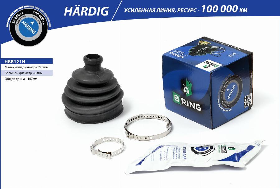 B-RING HBB121N - Joint-soufflet, arbre de commande cwaw.fr