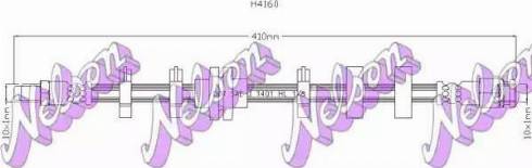 Brovex-Nelson H4160 - Flexible de frein cwaw.fr