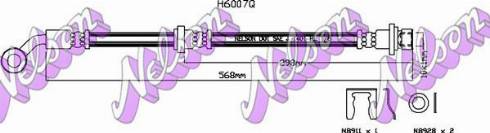 Brovex-Nelson H6007Q - Flexible de frein cwaw.fr