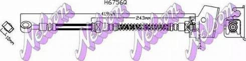 Brovex-Nelson H6756Q - Flexible de frein cwaw.fr