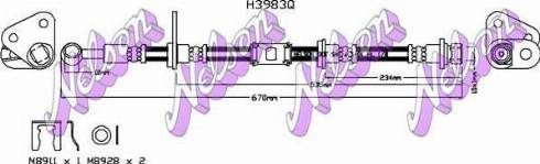 Brovex-Nelson H3983Q - Flexible de frein cwaw.fr