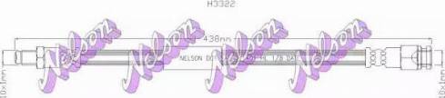 Brovex-Nelson H3322 - Flexible de frein cwaw.fr