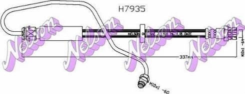 Brovex-Nelson H7935 - Flexible de frein cwaw.fr