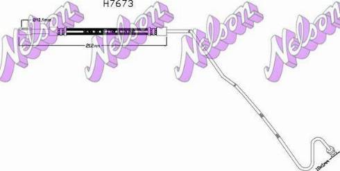 Brovex-Nelson H7673 - Flexible de frein cwaw.fr