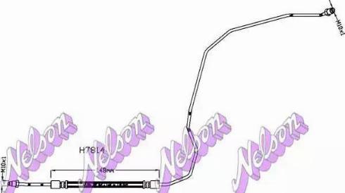 Brovex-Nelson H7814 - Flexible de frein cwaw.fr