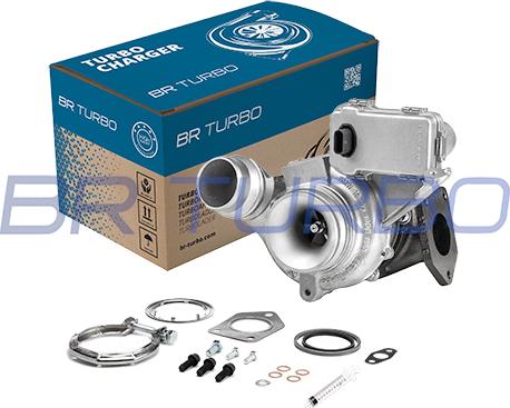 BR Turbo 9VB01RSM - Turbocompresseur, suralimentation cwaw.fr