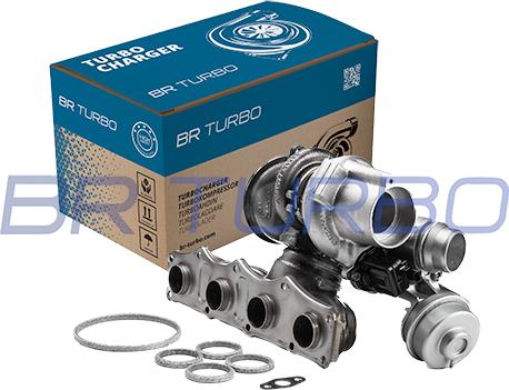 BR Turbo 4947702058RSG - Turbocompresseur, suralimentation cwaw.fr