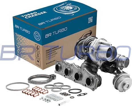 BR Turbo 4947702058RSM - Turbocompresseur, suralimentation cwaw.fr