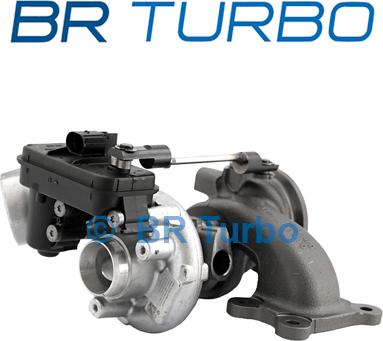 BR Turbo 4918001405RS - Turbocompresseur, suralimentation cwaw.fr