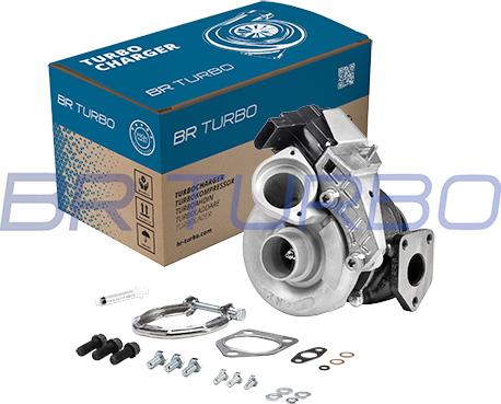 BR Turbo 49S3505761RSM - Turbocompresseur, suralimentation cwaw.fr