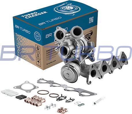 BR Turbo 49T7301005RSM - Turbocompresseur, suralimentation cwaw.fr