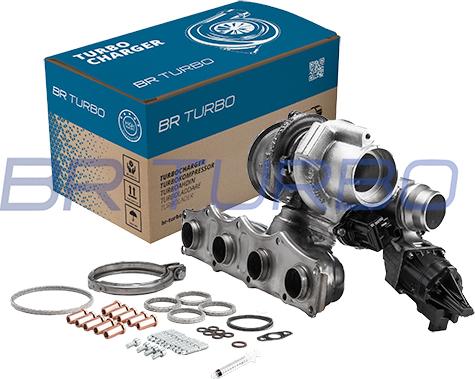 BR Turbo 49U7702126RSM - Turbocompresseur, suralimentation cwaw.fr