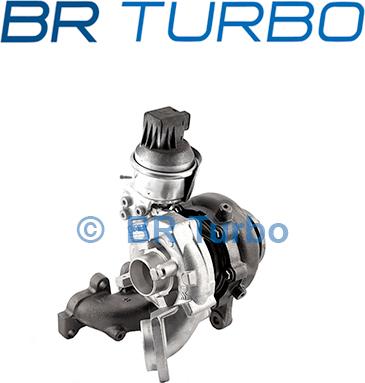 BR Turbo 54409880036RS - Turbocompresseur, suralimentation cwaw.fr