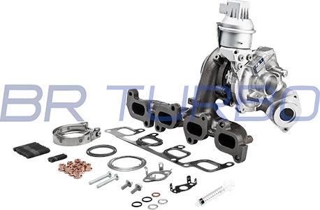 BR Turbo 54409880036RSM - Turbocompresseur, suralimentation cwaw.fr