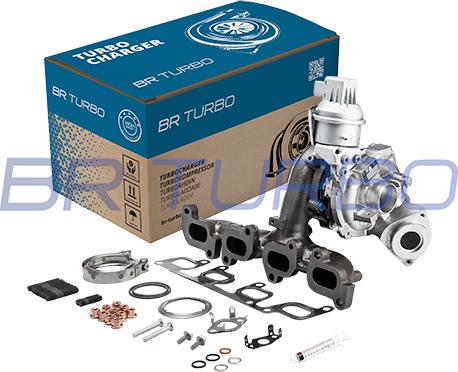 BR Turbo 54409880036RSM - Turbocompresseur, suralimentation cwaw.fr