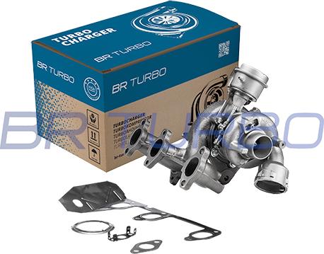 BR Turbo 54399880054RSG - Turbocompresseur, suralimentation cwaw.fr