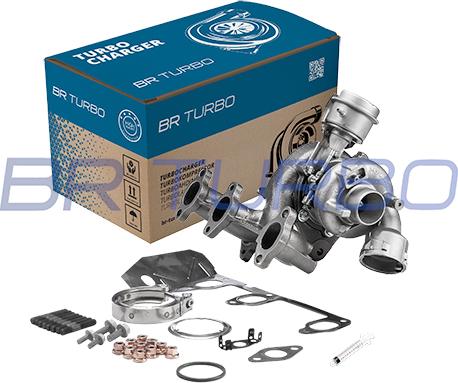 BR Turbo 54399880054RSM - Turbocompresseur, suralimentation cwaw.fr