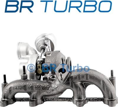 BR Turbo 54399880057RS - Turbocompresseur, suralimentation cwaw.fr