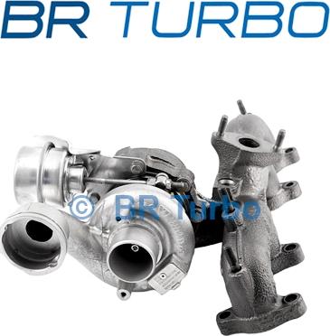 BR Turbo 54399880057RS - Turbocompresseur, suralimentation cwaw.fr