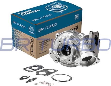 BR Turbo 54399880089RSG - Turbocompresseur, suralimentation cwaw.fr