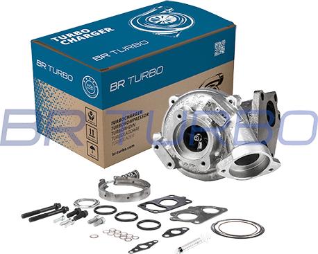 BR Turbo 54399880089RSM - Turbocompresseur, suralimentation cwaw.fr