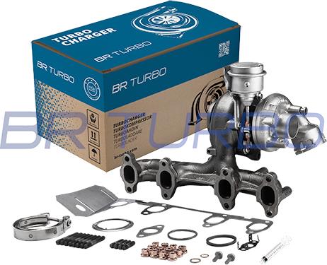 BR Turbo 54399880072RSM - Turbocompresseur, suralimentation cwaw.fr