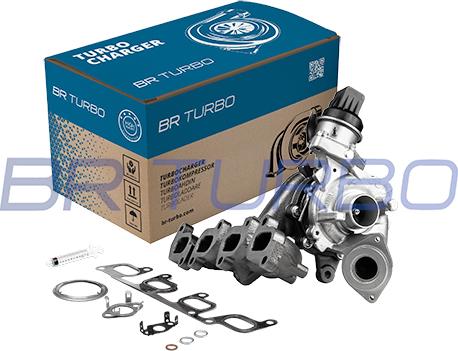 BR Turbo 54399880136RSG - Turbocompresseur, suralimentation cwaw.fr